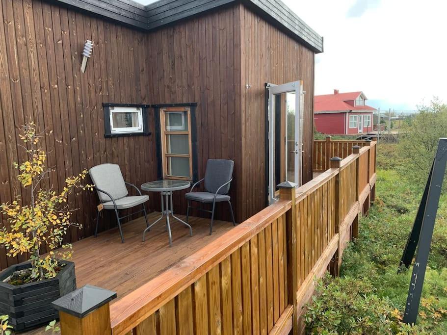 Nice Whole Year Cottage Bythingvallavatn Veithilundur Esterno foto
